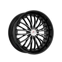 Cavallo CLV-42 Gloss Black & Machined 20X8.5 5x114.3/5x120 74.1 Hub 35 Offset Black Wheel Rim