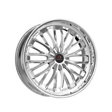Cavallo CLV-42 Nano Chrome 22X9.5 5x115/5x120 74.1 Hub 15 Offset Chrome Wheel Rim