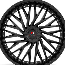Cavallo CLV-43 Gloss Black 22X9.5 6x135/6x139.7 108 Hub 25 Offset Black Wheel Rim