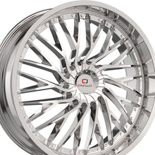 Cavallo CLV-43 Nano Chrome 22X8.5 5x114.3/5x120 74.1 Hub 38 Offset Chrome Wheel Rim
