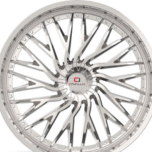 Cavallo CLV-43 Nano Chrome 22X8.5 5x112/5x114.3 74.1 Hub 38 Offset Chrome Wheel Rim