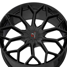 Cavallo CLV-44 Gloss Black 18X8 4x100/4x114.3 74.1 Hub 35 Offset Black Wheel Rim