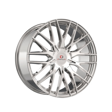 Cavallo CLV-45 Nano Chrome 22X9.5 5x115/5x120 74.1 Hub 15 Offset Chrome Wheel Rim