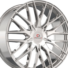 Cavallo CLV-45 Nano Chrome 20X8.5 5x110/5x114.3 74.1 Hub 35 Offset Chrome Wheel Rim