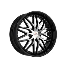 Cavallo CLV-46 Gloss Black & Machined 18X8 4x100/4x114.3 74.1 Hub 35 Offset Black Wheel Rim
