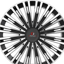 Cavallo CLV-48 Gloss Black & Machined 24X9 5x115/5x120 78.1 Hub 18 Offset Black Wheel Rim