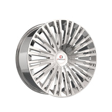 Cavallo CLV-48 Nano Chrome 24X9 5x115/5x120 78.1 Hub 34 Offset Chrome Wheel Rim