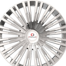 Cavallo CLV-48 Nano Chrome 24X9 5x115/5x120 78.1 Hub 34 Offset Chrome Wheel Rim