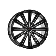 Cavallo CLV-49 Gloss Black & Machined 22X9.5 Blank 78.1 Hub 15 Offset Black Wheel Rim