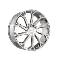 Cavallo CLV-51 Nano Chrome 22X9.5 Blank 78.1 Hub 15 Offset Chrome Wheel Rim