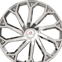 Cavallo CLV-51 Nano Chrome 22X9.5 Blank 78.1 Hub 15 Offset Chrome Wheel Rim