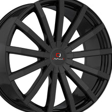 Cavallo CLV-52 Gloss Black 18X8 4x100/4x114.3 74.1 Hub 35 Offset Black Wheel Rim