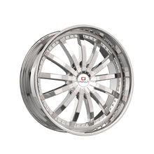 Cavallo CLV-53 Nano Chrome 22X9.5 5x115/5x120 74.1 Hub 15 Offset Chrome Wheel Rim