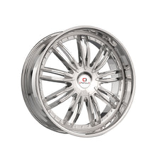 Cavallo CLV-54 Nano Chrome 22X9.5 Blank 78.1 Hub 15 Offset Chrome Wheel Rim