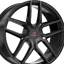 Cavallo CLV-55 Gloss Black 18X8 4x100/4x114.3 74.1 Hub 35 Offset Black Wheel Rim