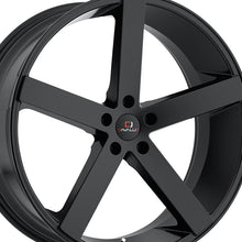 Cavallo CLV-5 Gloss Black 24X10 Blank 74.1 Hub 20 Offset Black Wheel Rim
