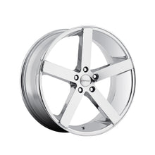 Cavallo CLV-5 Nano Chrome 24X9 5x115 74.1 Hub 15 Offset Chrome Wheel Rim
