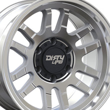 DIRTY LIFE CANYON 17X9 6-139.7 106 Hub -12 Offset Silver Wheel Rim