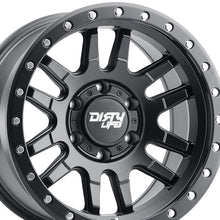 DIRTY LIFE CANYON PRO 17X9 6-139.7 106 Hub -12 Offset Black Wheel Rim