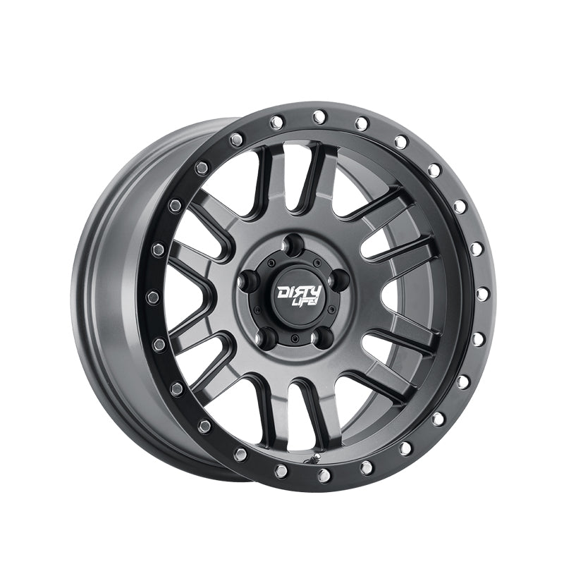 DIRTY LIFE CANYON PRO 17X9 5-127 71.5 Hub -12 Offset Black Wheel Rim