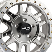 DIRTY LIFE CANYON PRO SXS 15X7 5-114.3 77 Hub 38 Offset Silver Wheel Rim