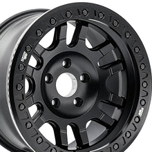 DIRTY LIFE CANYON RACE 17X9 5-127 71.5 Hub -38 Offset Black Wheel Rim