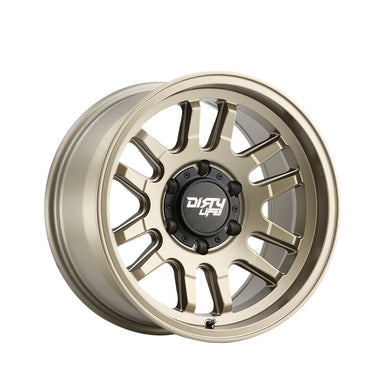 DIRTY LIFE CANYON 17X9 5-127 71.5 Hub -12 Offset Gold Wheel Rim