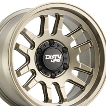 DIRTY LIFE CANYON 17X9 6-135 87.1 Hub 0 Offset Gold Wheel Rim