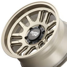 DIRTY LIFE CANYON 17X9 6-135 87.1 Hub 0 Offset Gold Wheel Rim