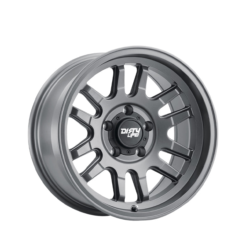 DIRTY LIFE CANYON 17X9 5-127 71.5 Hub -12 Offset Gray Wheel Rim