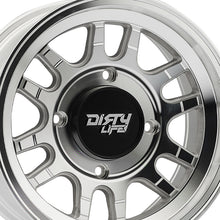 DIRTY LIFE CANYON SPORT SXS 14X7 4-137 106.25 Hub 13 Offset Silver Wheel Rim