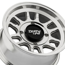 DIRTY LIFE CANYON SPORT SXS 14X7 4-137 106.25 Hub 13 Offset Silver Wheel Rim