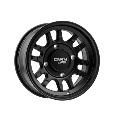 DIRTY LIFE CANYON SPORT SXS 14X7 4-137 106.25 Hub 13 Offset Black Wheel Rim