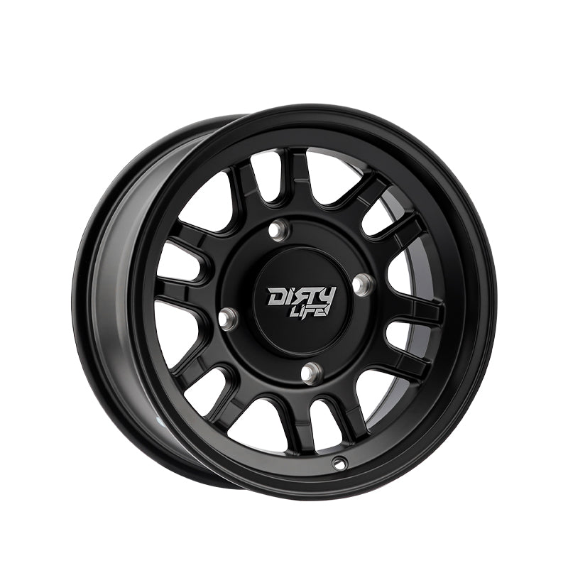 DIRTY LIFE CANYON SPORT SXS 14X7 4-137 106.25 Hub 13 Offset Black Wheel Rim