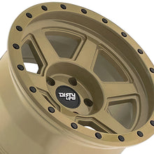 DIRTY LIFE COMPOUND 17X9 6-135 87.1 Hub -12 Offset Beige Wheel Rim