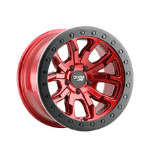 DIRTY LIFE DT-1 17X9 5-139.7 108 Hub -12 Offset Red Wheel Rim