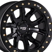 DIRTY LIFE DT-1 20X9 5-139.7 87.1 Hub 12 Offset Black Wheel Rim