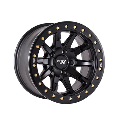 DIRTY LIFE DT-2 20X9 5-139.7 87.1 Hub 12 Offset Black Wheel Rim