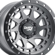 DIRTY LIFE ENIGMA 17X9 6-139.7 106 Hub -12 Offset Black Wheel Rim