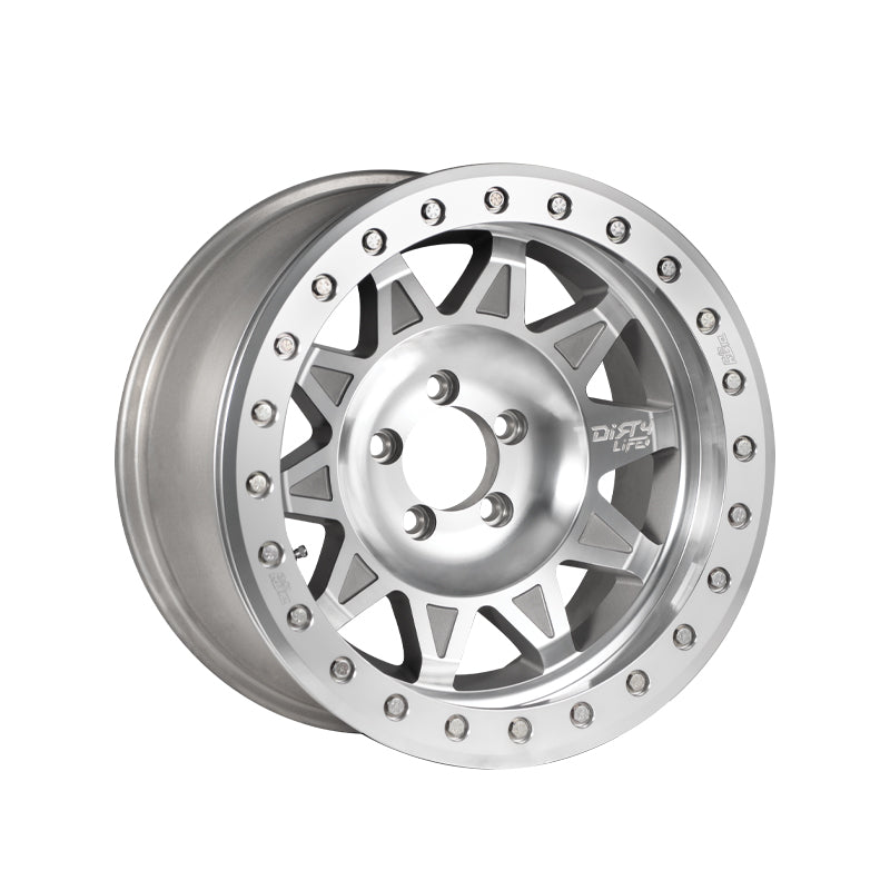 DIRTY LIFE ROADKILL RACE 17X9 5-127 71.5 Hub -14 Offset Silver Wheel Rim