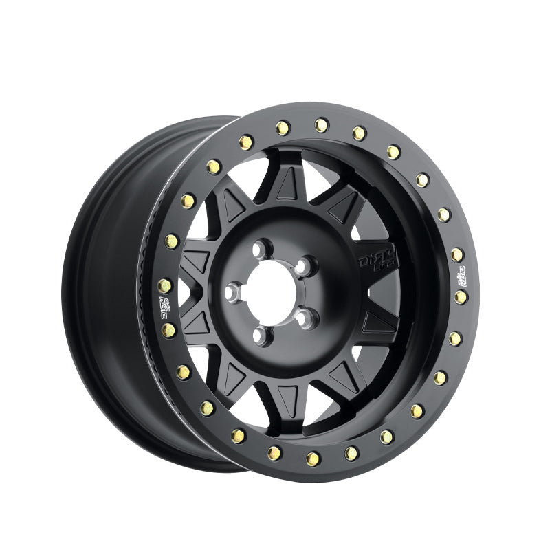 DIRTY LIFE ROADKILL RACE 17X9 6-135 87 Hub -14 Offset Black Wheel Rim