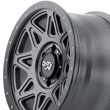 DIRTY LIFE THEORY 17X9 6-139.7 106 Hub -12 Offset Black Wheel Rim