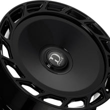 Dolce Luxury Bigboy 24X10 Blank 73.1 Hub 6.88 Offset Glossy Black Wheel Rim