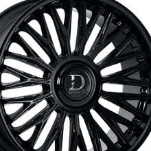 Dolce Luxury Lusso 24x10 6x139.7 73.1 Hub 6.48 Offset Glossy Black Wheel Rim