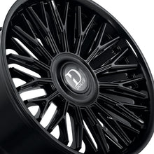 Dolce Luxury Lusso 24x10 6x139.7 73.1 Hub 6.48 Offset Glossy Black Wheel Rim