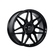 Dolce Luxury Verona 22x9.5 6x139.7 73.1 Hub 6.63 Offset Glossy Black Wheel Rim