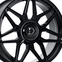 Dolce Luxury Verona 22x9.5 6x139.7 73.1 Hub 6.63 Offset Glossy Black Wheel Rim