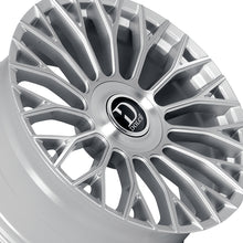 Dolce Luxury Roma 24x10 6x139.7 73.1 Hub 6.88 Offset Glossy Sliver Brush Face Wheel Rim
