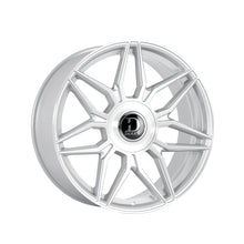 Dolce Luxury Verona 22x9.5 6x139.7 73.1 Hub 6.63 Offset Glossy Sliver Brush Face Wheel Rim