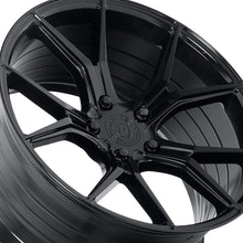 Dolce Performance Element 19x9.5 5x120 72.56 Hub 6.82 Offset Gloss Black Wheel Rim